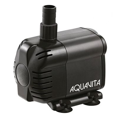 AquaVita Water Pump Submersible/ Inline with 10 foot cord, 1/2 &amp; 3/4 inch outlets &amp; inlets