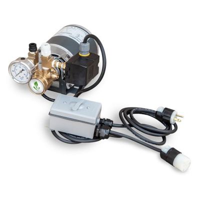 GrowoniX Booster Pump with Pressure Gauge no Splash Guard for Water Filters EX/GX600-1000 BP-6010