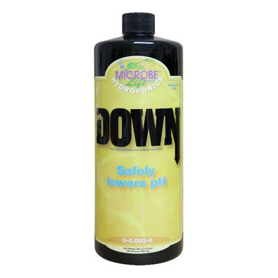 Microbe Life Hydroponics pH Adjuster Down Microbe Life Hydroponics pH Adjuster Down
