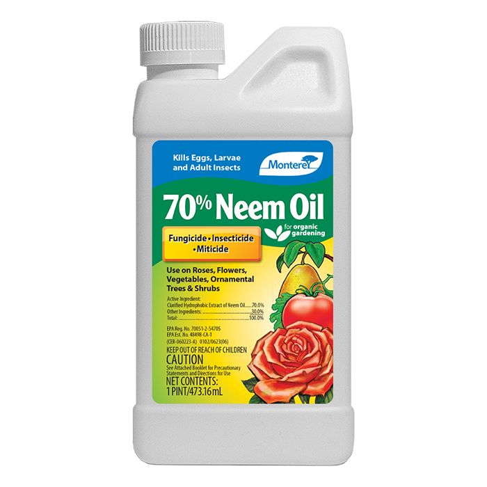 Monterey Neem Oil 70% Concentrate 1 pint 500 milliliter 1/ each