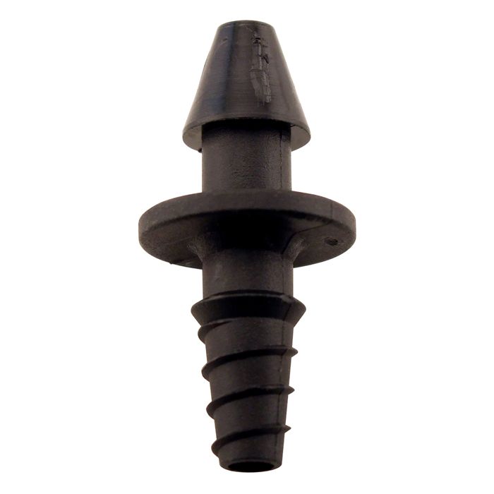 Netafim Tubing Connector Fitting Main Line Insert Straight Barbed x Threaded 3/16 inch 5 millimeter 1/ each