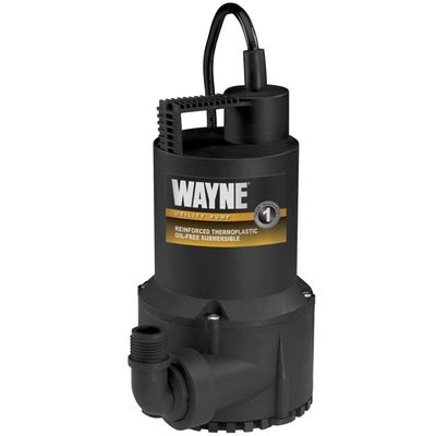 Wayne Multi-Use Submersible Utility Pump Thermoplastic