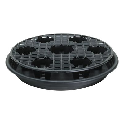 Grow1 Gro Pro Round Pot Elevator Black