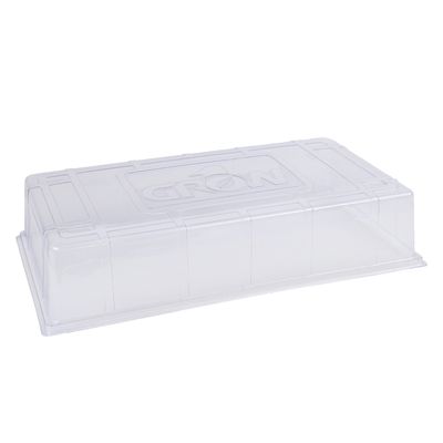 Grow1 1020 Propagation Plug Tray Clear Dome no Vents