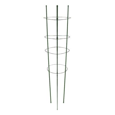 Grow1 Foldable Plant Support Cage Green