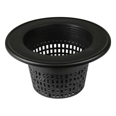 Grow1 Injection Round Mesh Pot 5 gallon Bucket Lid Black