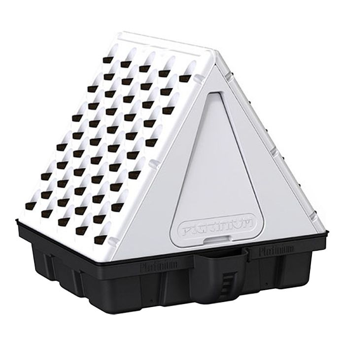 Platinium Pyramid Aeroponics System with Neoprene Propagation Inserts 100 site 23 gallon 38.5x38.5x39.5 inch