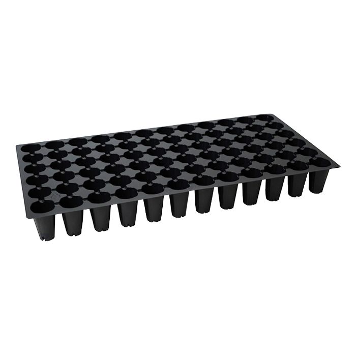 Super Sprouter 1020 Propagation Plug Tray Insert Heavy Duty Black for Seedlings 10x20 inch 72 site Square Cells 1/ each