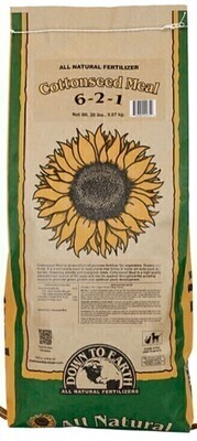 Down to Earth Dry Cottonseed Meal 6-2-1