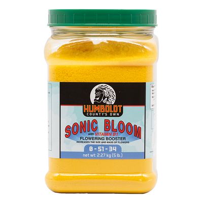 Humboldt County's Own Sonic Bloom Bud Booster with B Vitamin Complex 0-51-34