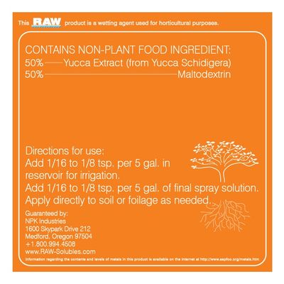 NPK Industries RAW Yucca
