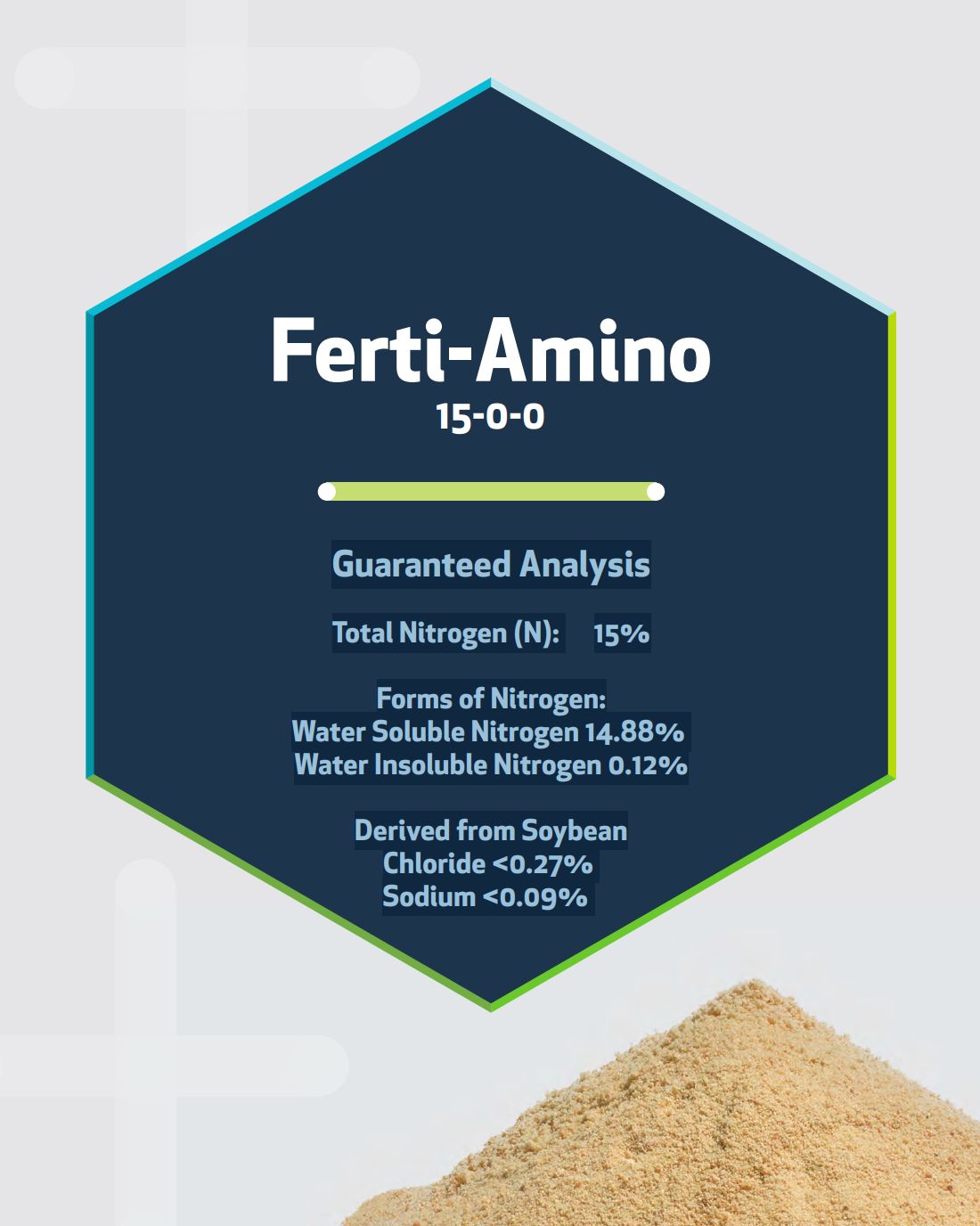 Ferti-Organic Ferti-Amino 15-0-0 50 pound 23 kilogram 1/ each