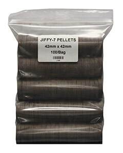 Jiffy Pellets Propagation Plugs Compressed Peat no Coco Coir