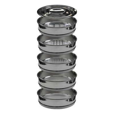 Bubble Magic Bud Sorter Kit with Lid &amp; 5 Sorting Trays Commercial Stainless Steel