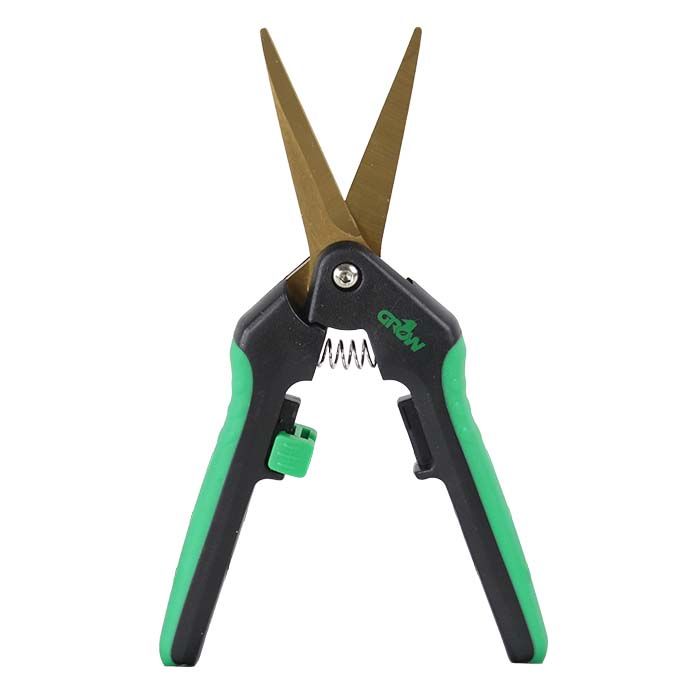Grow1 Trimming Scissors Shears Straight Blade Titanium