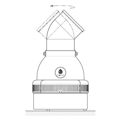 DropAir Industrial Humidifier 200 pint per day