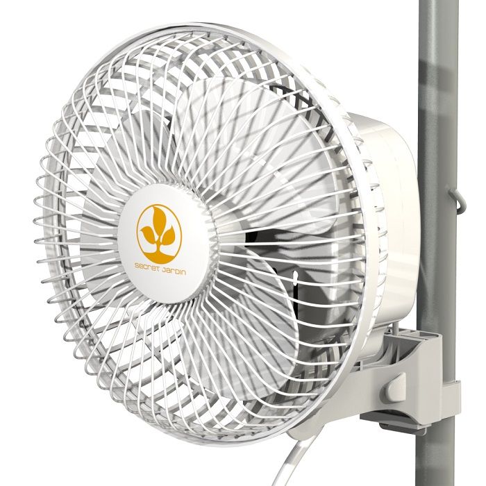 Secret Jardin Monkey Fan v2.0 120 volt Nonoscillating with Pole Attachment