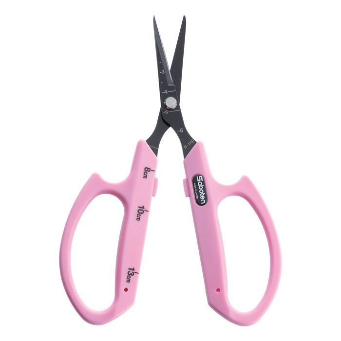 Saboten Trimming Scissors Straight Sharp Tip Blade Fluorine Coated