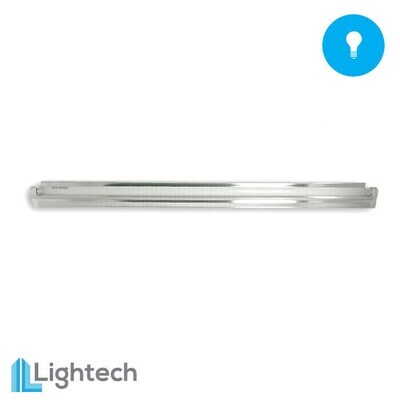 Lightech T5 Fluorescent Light Sytem Complete Fixture with Lamp, Reflector, Power Switch, &amp; Daisy Chain Link &amp; 6' cord