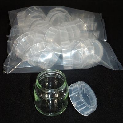 MicroCLONE Tissue Culture Snap On Lids Polypropylene fits Common Jars used for Baby Food, etc. 30/ pack