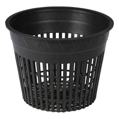 Grow1 Round Injection Mesh Net Cup Black