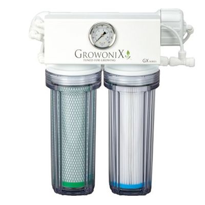 GrowoniX GX Series Reverse Osmosis RO Filtration 200 GPD with Coconut Carbon GX200