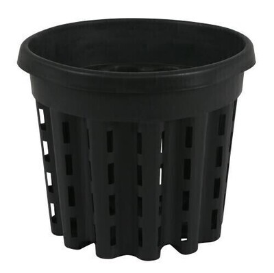 Gro Pro Grow1 Round Pot Aeration Root Master Pruning Pot Black