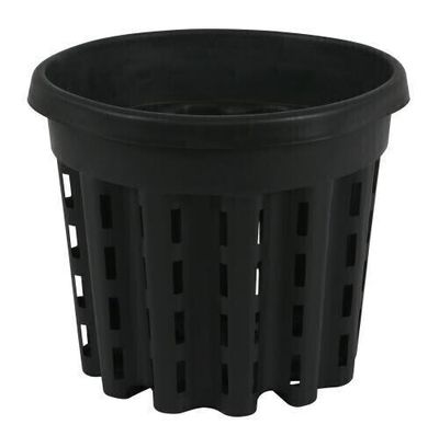 Gro Pro Grow1 Round Pot Aeration Root Master Pruning Pot Black