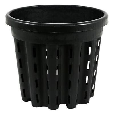 Gro Pro Grow1 Round Pot Aeration Root Master Pruning Pot Black