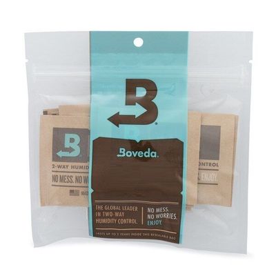Boveda Humidity Control 2 Way Humidiccant/ Desiccant Resealable Bag