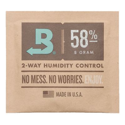 Boveda Humidity Control 2 Way Humidiccant/ Desiccant in Plastic Bag