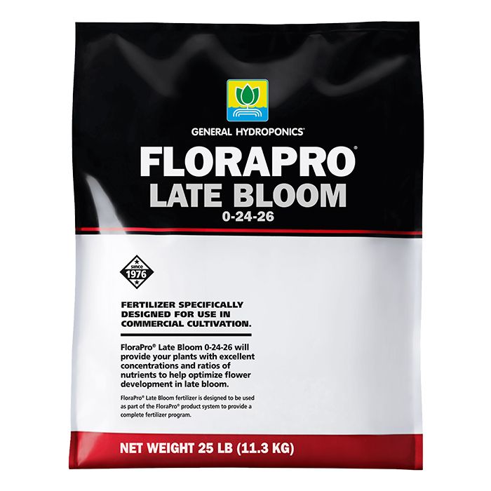 General Hydroponics Flora Pro Late Bloom 0-24-26