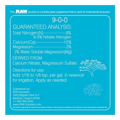 NPK Industries RAW Base Veg B