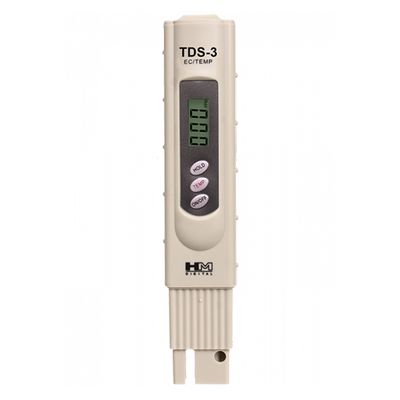 HM Digital Handheld Meter TDS/EC/Temp Pen Style TDS-3