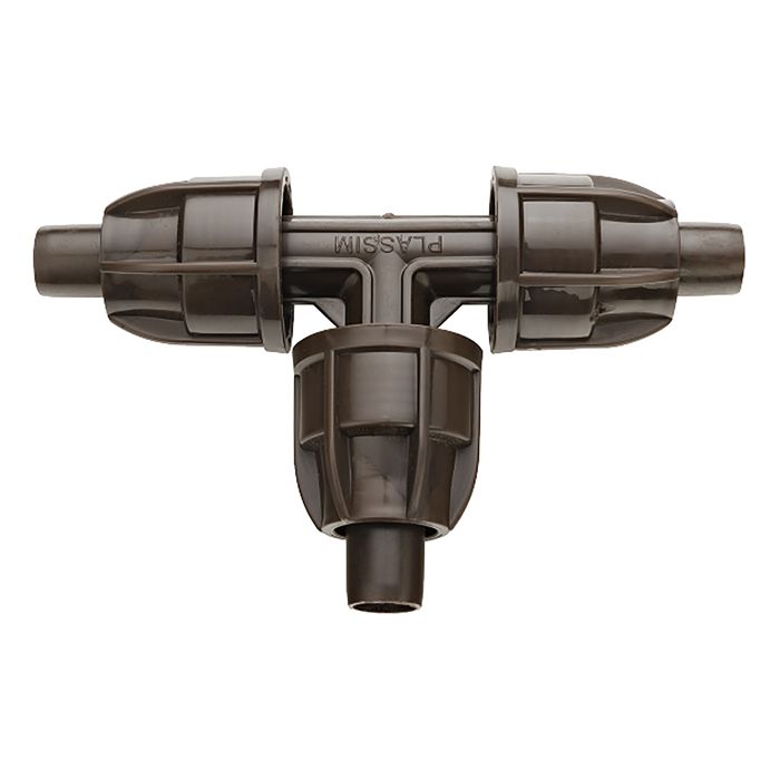 Netafim TechLock Connector Fitting Tee Insert 17 millimeter 25/ pack