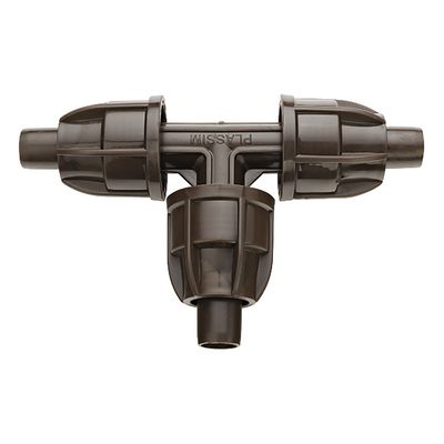 Netafim TechLock Connector Fitting Tee Insert 17 millimeter 25/ pack