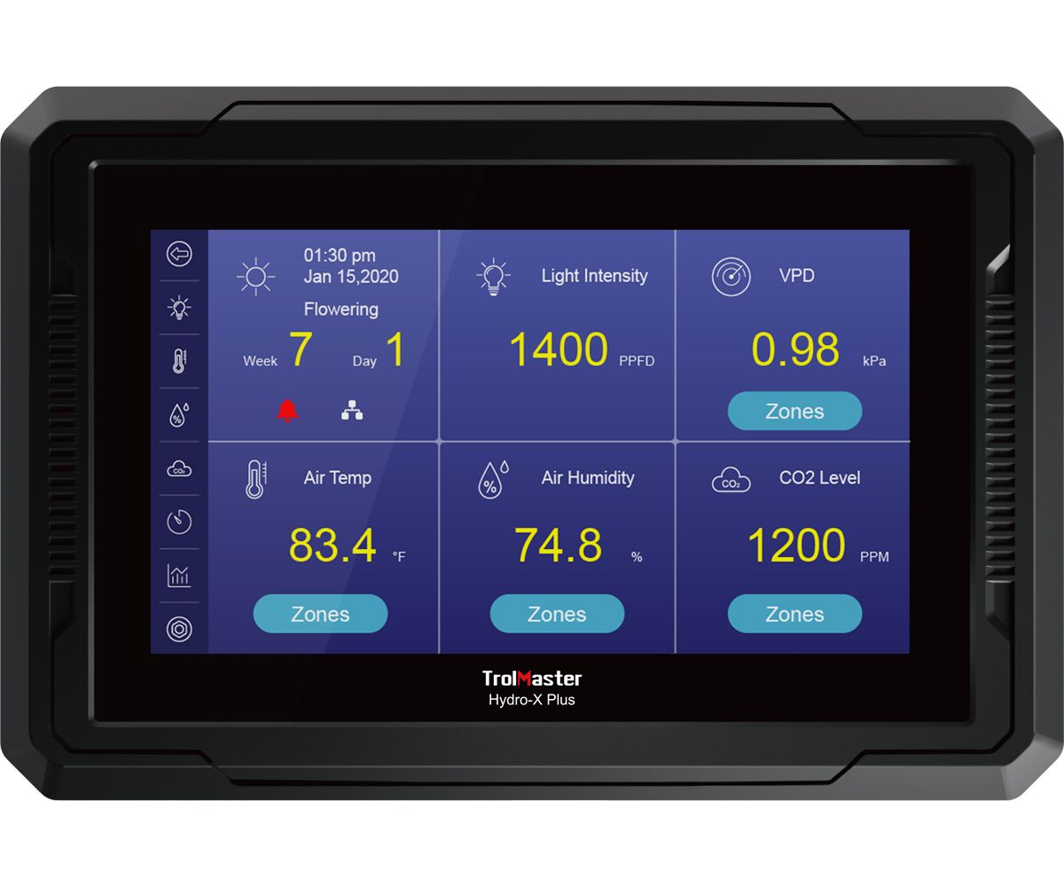 TrolMaster Hydro-X Plus Environmental Control System with 4-in-1 Sensor HCS-3