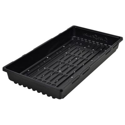 Super Sprouter SunBlaster 1020 Propagation Plug Tray Flat Black with Holes 10x20 inch Quad Thick 1/ each