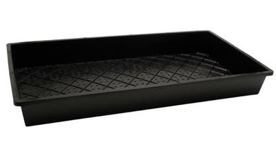 Super Sprouter SunBlaster 1020 Propagation Plug Tray Flat Black with Holes 10x20 inch Quad Thick 1/ each