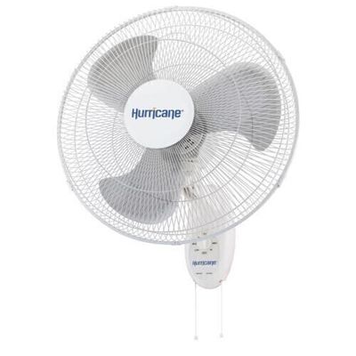 Hurricane Supreme Stand Fan Oscillating with Remote 1201 CFM 3 speed 16 inch White