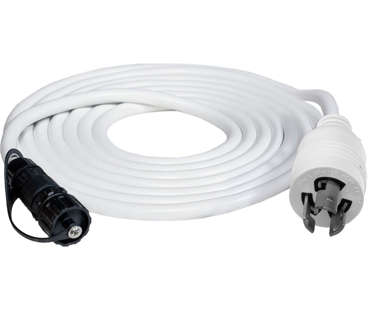 PHOTOBIO VP White Cable Harness 18AWG 277V L7-15P 10'