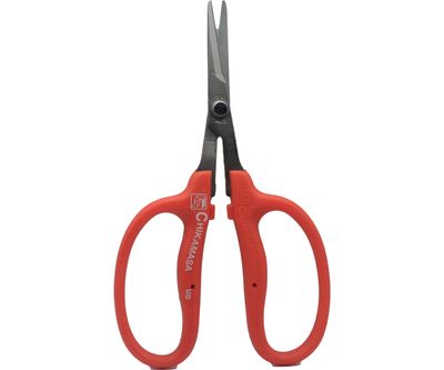 Chikamasa Scissors Straight Blade Stainless Steel Elastomer Grip no Fluorine B500S