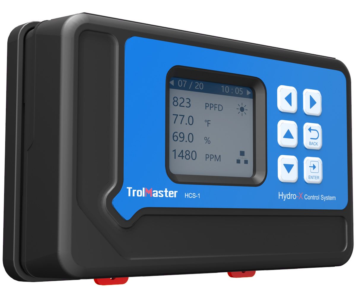 TrolMaster Hydro-X Environmental Controller with Cable Set - Temperature, Humidity, Light HCS-1