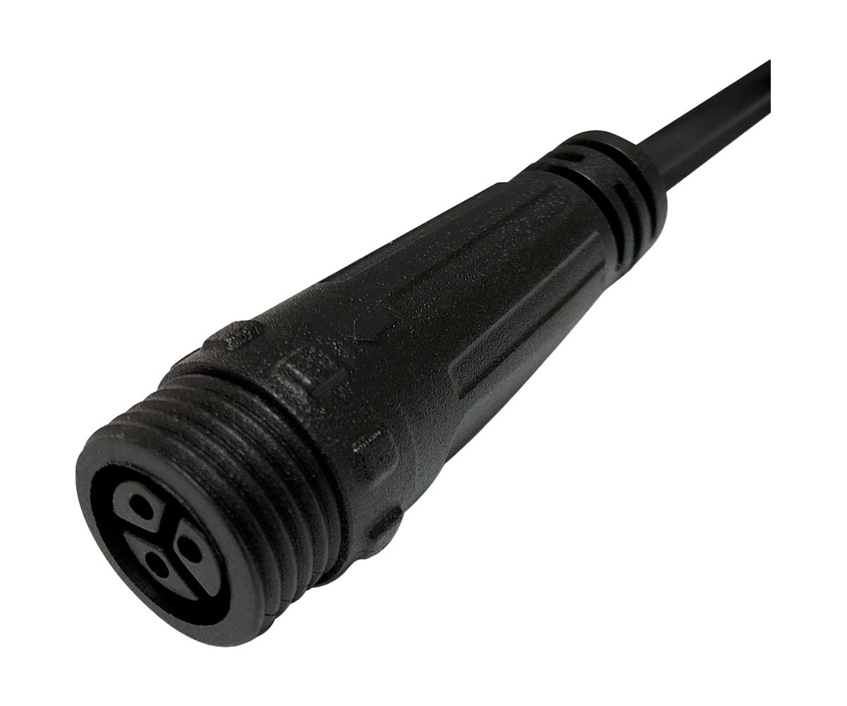 TrolMaster RJ12 to Threaded Waterproof Connector Converter Cable ECS-3