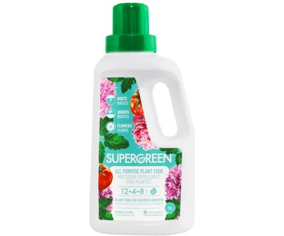 SuperGreen All Purpose Plant Food 12-4-8 1 liter 12-4-8 1 liter
