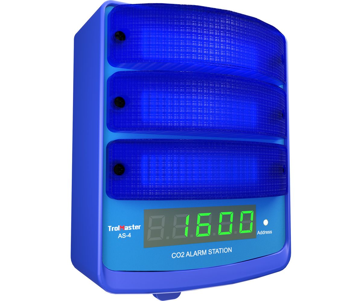 TrolMaster CO2 Alarm Station Blue Light AS-4