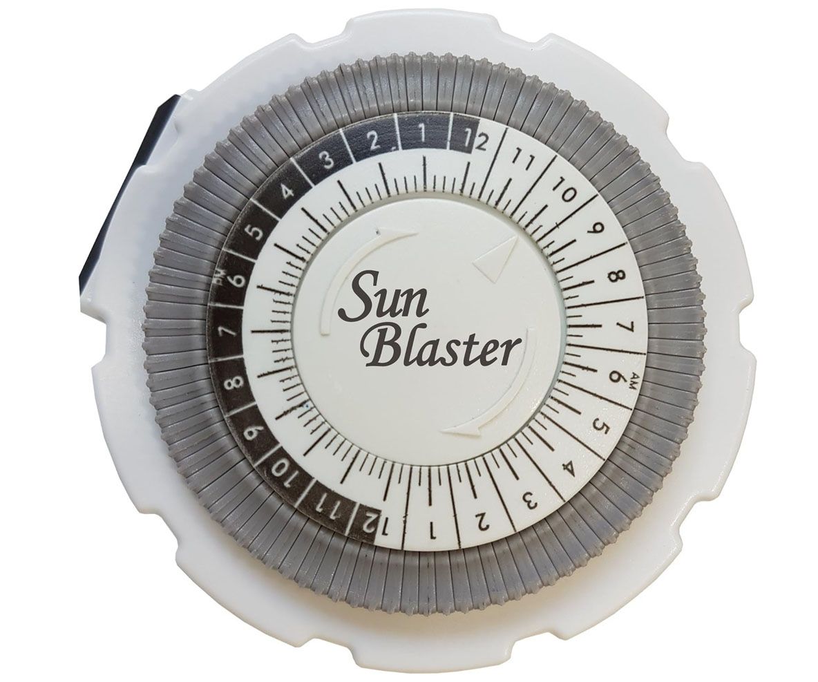 SunBlaster Timer Analog Single Outlet 24 hour 15 amp