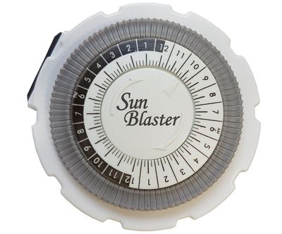SunBlaster Timer Analog Single Outlet 24 hour 15 amp
