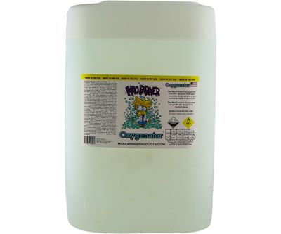 Mad Farmer Oxygenator 34% H2O2 1 gallon 4 liter 1/ each