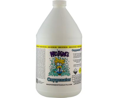 Mad Farmer Oxygenator 34% H2O2 1 gallon 4 liter 1/ each